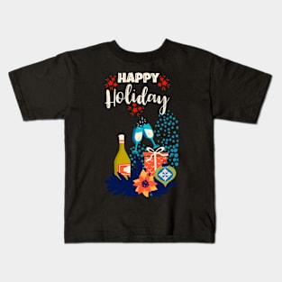 Happy Holiday Kids T-Shirt